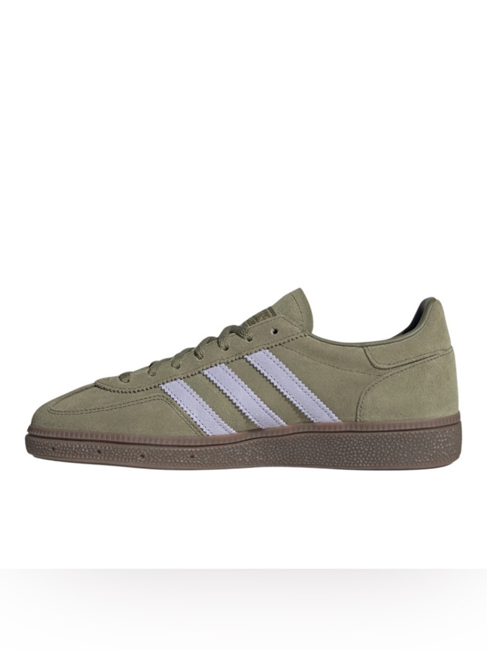 Spezial Sneakers Olive with Lavender Accents - Picture 3 of 6